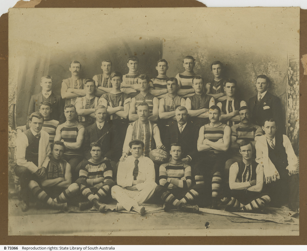 Central Junior Football Team Broken Hill Photograph State Library Of South Australia