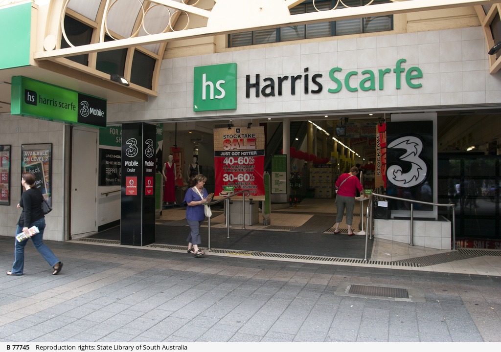 Harris Scarfe Building Rundle Mall Entry As At June 2011…, 57% OFF